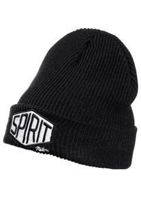 Spirit Motors Retro Beanie 2.0 schwarz - Motorradbekleidung - Freizeitbekleidung - Caps & Mützen
