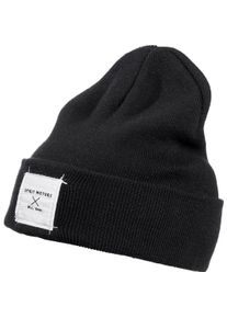 Spirit Motors Retro Beanie 3.0 schwarz - Motorradbekleidung - Freizeitbekleidung - Caps & Mützen