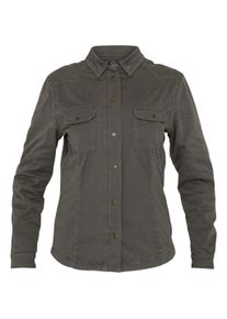 John Doe Damen Motoshirt Hemd olive L - Motorradbekleidung - Damen Motorradbekleidung - Damen Motorradjacken