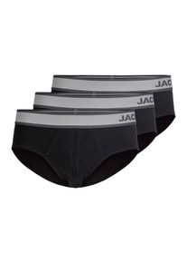 Jack & Jones JACK & JONES Slip 'JACEASTON' Herren grau / schwarz Größe S