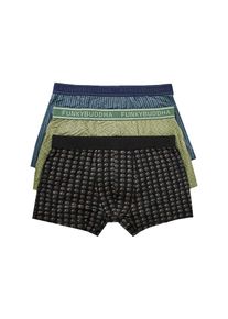Funky Buddha Boxershorts Herren marine / khaki / schwarz Größe L