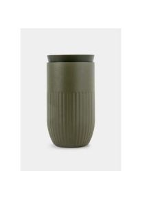 Sagaform Reise-Becher Grün, 32cl, Tova, H14cm L7.5cm, Tasse, Grün