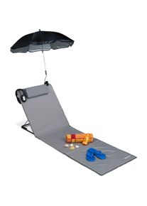 Relaxdays, Liegestuhl, Strandmatte (170 cm)