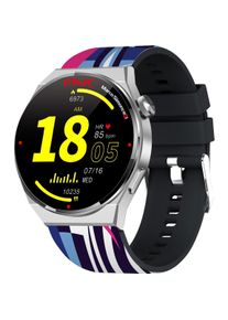 Trevi T-FIT 300 CALL MWC 3,35 cm (1,32') Digitaler Touchscreen Metallic (45 mm), Smartwatch