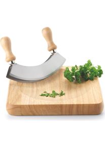 CONTINENTA Wiegemesserbrett, Schneidebrett, Braun