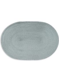 CONTINENTA, Tischset, Tischset oval, graublau (1 Stk., 45 x 31 cm)