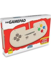 Retro Games The A500 Mini Joypad (Linux, PC), Gaming Controller, Beige