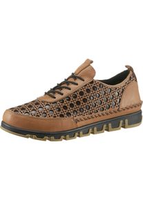 Gemini Dames veterschoen camel Maat 42
