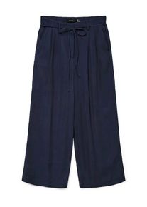 Véro Moda VERO MODA Hose 'VMTANYA HW 7/8 WIDE PANTS BOO' Damen navy Größe 34