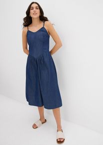 Jeanskleid, blau, Größe 44, mit Baumwolle, bonprix