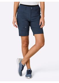 Dames Fietsbroek met gevoerde, afknoopbare binnenbroek in donkerblauw ,maat 38, Witt, 73% Viscose, 23% Polyamide, 4% Elastan