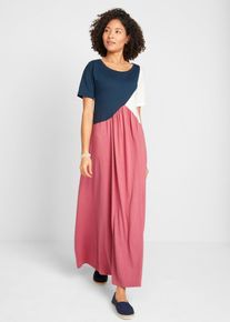 Shirtkleid aus Baumwoll- Viskose Mischung, rauchhimbeere, Größe 56/58 (3XL), Viskose, bonprix