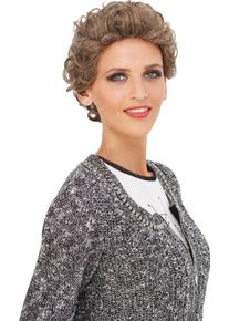 Damen Per&uuml;cke Gerda grau-blond Gr&ouml;&szlig;e 0