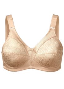 Naturana Dames Beha zonder beugel in poudre ,maat 100D, Witt, 53% Polyamide, 31% Katoen, 16% Elastan