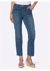 Heine Comfortabele jeans dames skinny jeans maat 44 blauw