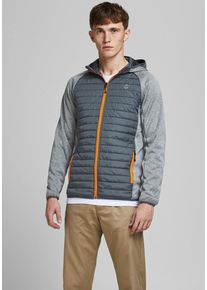 Jack & Jones Jack & Jones Gewatteerde jas JJEMULTI QUILTED JACKET NOOS heren winterjassen maat L grijs