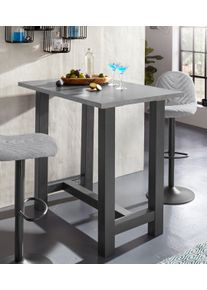 Mäusbacher Mäusbacher Bartafel Frame in U-model (breedte 120, 140 of 160 cm) rechthoekige tafels zwart