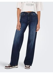 Only 5-pocket jeans ONLMADISON BLUSH HW WIDE DNM TAI081 NOOS dames jeans maat L (40) blauw