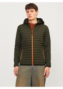 Jack & Jones Jack & Jones Gewatteerde jas JJEMULTI QUILTED JACKET NOOS heren winterjassen maat L groen