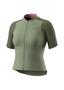 Dynafit Women's Ride Light S/S Full Zip Jersey Cycling jersey Women (M, olive)