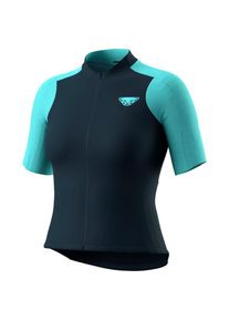 Dynafit Women's Ride Light S/S Full Zip Jersey Cycling jersey Women (XL, blue)