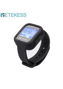 RETEKESS TD106 Waterproof Dustproof Watch Receiver Long Distance For Wireless Calling System Waiter Restaurant Equipment Cafe