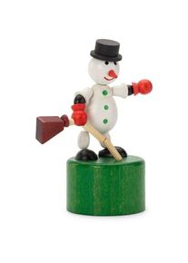 Detoa Albrechtice Drückfigur Schneemann