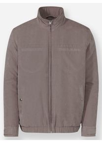 Catamaran Heren Blousonjack, zeer warm in donkertaupe ,maat 48, Witt, 89% Polyester, 11% Polyamide. Wattering: 100% Polyester