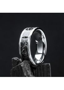 Holzkern Sumo Ring Tungsten og Meteorit