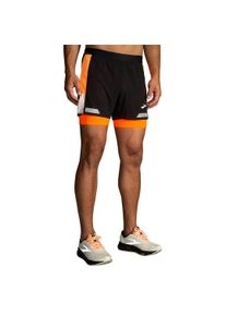 Brooks Run Visible 2in1 5 Inch Short 2.0 Herren