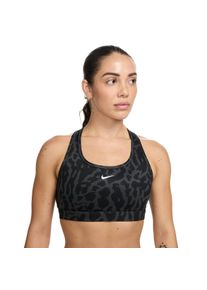 Nike Swoosh Novelty Dri-FIT Medium Support AOP Padded Sports Bra Femme