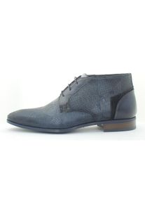 Giorgio 964172 donkerblauwe leren veterschoenen