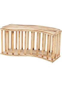 Trixie Heuraufe mit Deckel aus Holz 37&times;19&times;13 cm