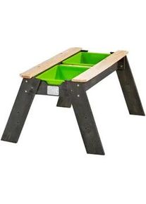 EXIT Toys Sand- UND Wassertisch , Grau , Kunststoff , Zeder , 94x50x69 cm , unisex , Fsc, EN 71 , Freizeit & Co, Gartenspielzeug, Sandspielzeug