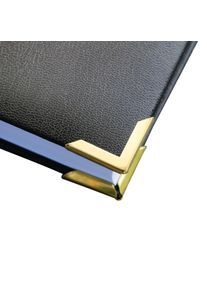 100 Unidades - Esquinas para libros PS 22, 22 x 22 mm, latonado, metal, dorado