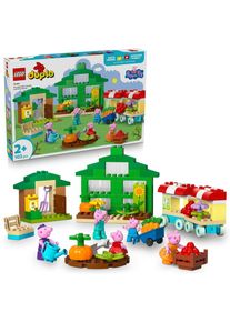 LEGO&reg; DUPLO&reg; Peppa Pig - Gradina si sera Bunicului Purcelus 10461, 102 piese