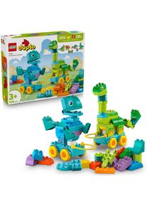 LEGO&reg; DUPLO&reg; - Dinozauri pe roti 3 in 1 10451, 108 piese