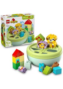 LEGO&reg; DUPLO&reg; - Sortator de forme: casa pentru catei 10441, 17 piese