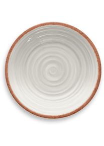 TarHong Rustic Swirl Salatteller, ivory