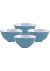 Bo-Camp Schale, 650ml, 4er Set, blau
