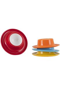Gimex Colour Line Eierbecher, 4er Set, Rainbow
