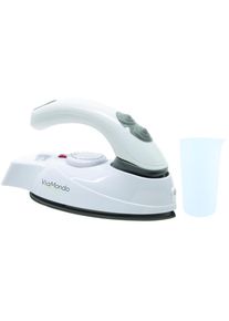 Via Mondo Reisedampfb&uuml;geleisen, 762V, 60ml, wei&szlig;/grau