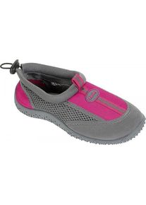 Fashy Guamo Kinder Badeschuhe, Gr. 29, grau/pink