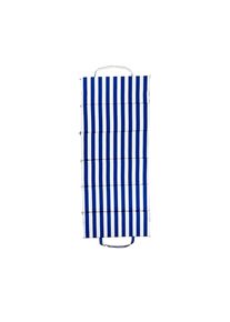 Brunner Grenada Strandmatte, 183x54cm, blau/weiß