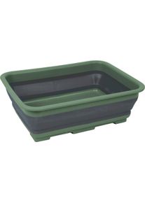 Bo-Camp Spülbecken, faltbar, 7L, grau/grün