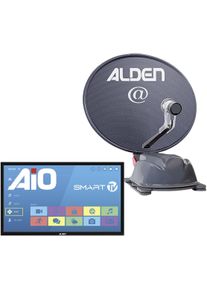 Alden AS2@ 60 HD inkl. AIO Smart TV 22, Platinium