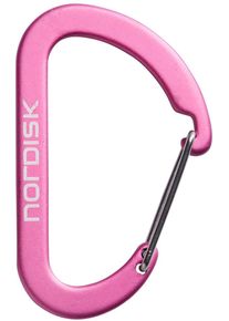 Nordisk Karabiner, Aluminium, 6 Stück, cherry