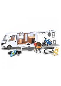 DICKIE TOYS Dickie Hymer B-Klasse Moderncomfort 550 Spielmobil, Wohnmobil-Set