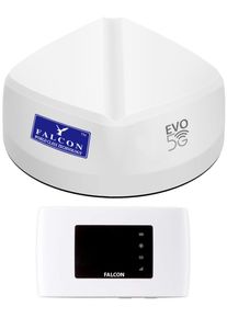Falcon EVO 5G LTE Dachantenne, inkl. mobilem 150Mbit/s WLAN-Router