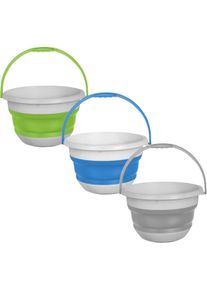 Brunner Vinis Fold-Away Falteimer, 14L, farblich sortiert